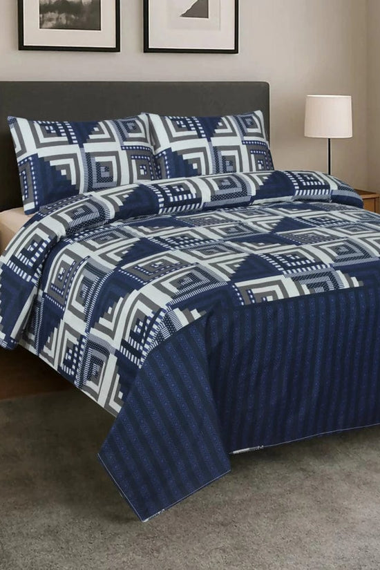 3PC Cotton Bedsheet BD-58