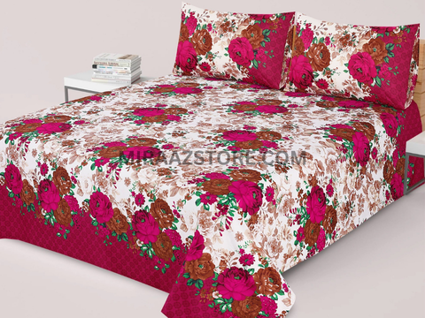 3PC Cotton Bedsheet BS-48