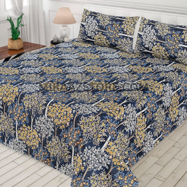 3PC Cotton Bedsheet BD-64