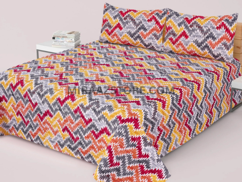 3PC Cotton Bedsheet BS-61