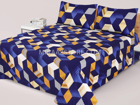 3PC Cotton Bedsheet BS-47