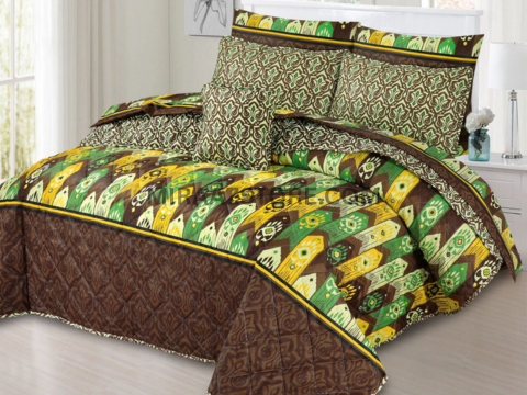 Premium 7 Pcs Comforter Set - CS48