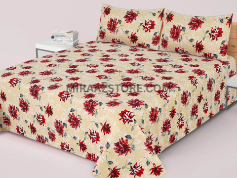 3PC Cotton Bedsheet BS-65