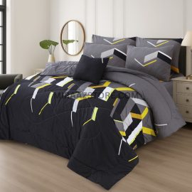 Premium 7 Pcs Comforter Set - CS75