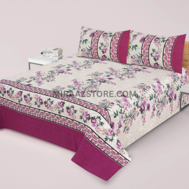 3PC Cotton Bedsheet BS-88
