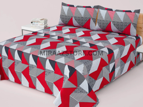 3PC Cotton Bedsheet BS-62