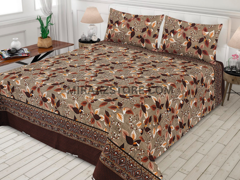 3PC Cotton Bedsheet MS101