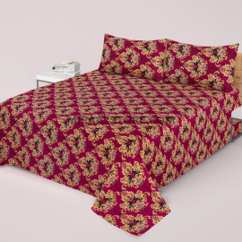 3PC Cotton Bedsheet BS-91