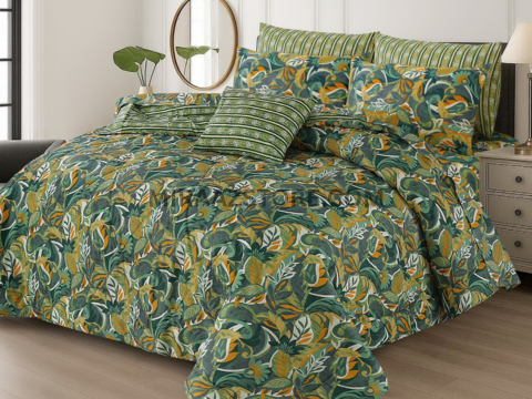 Premium 7 Pcs Comforter Set - CS15