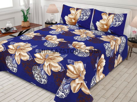 3PC Cotton Bedsheet MS98