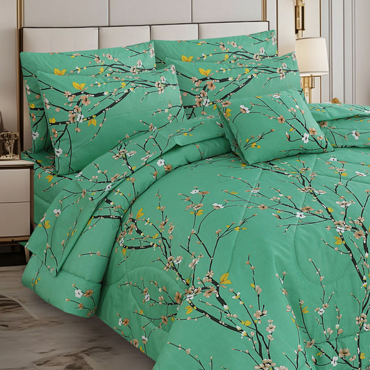 Premium 7 Pcs Comforter Set - CS89