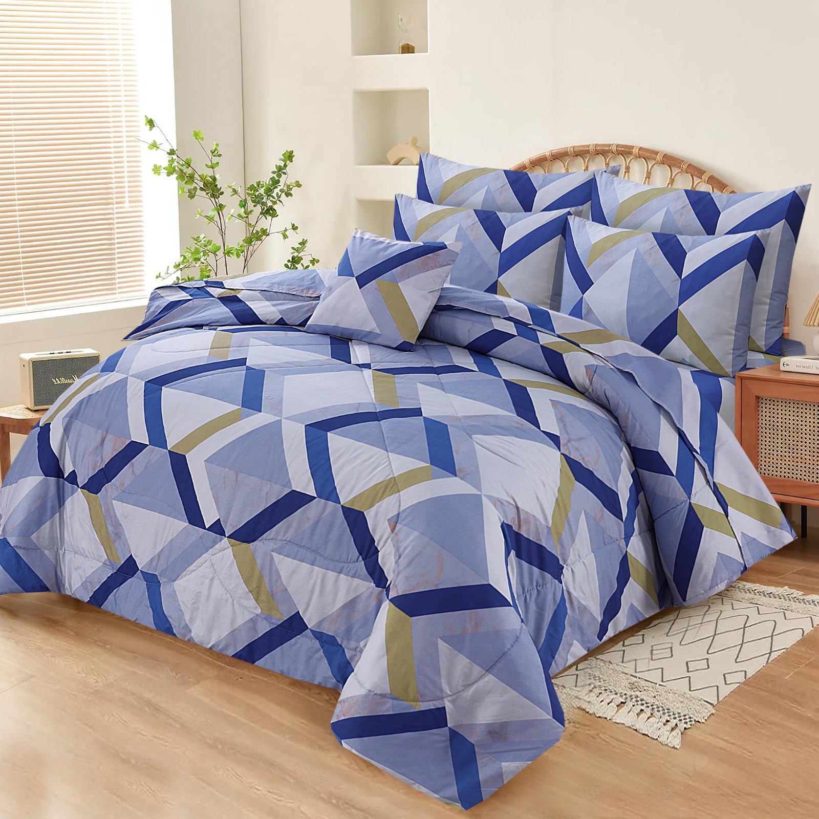 Premium 7 Pcs Comforter Set - CS104