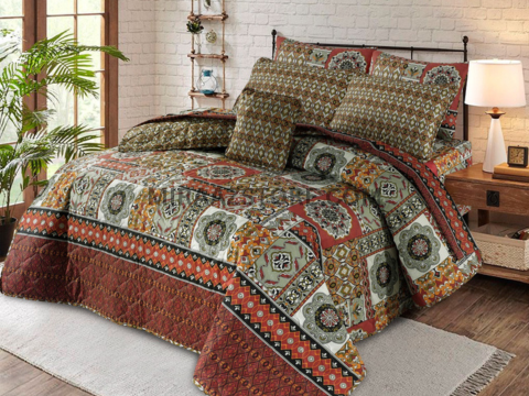 Premium 7 Pcs Comforter Set - CS11