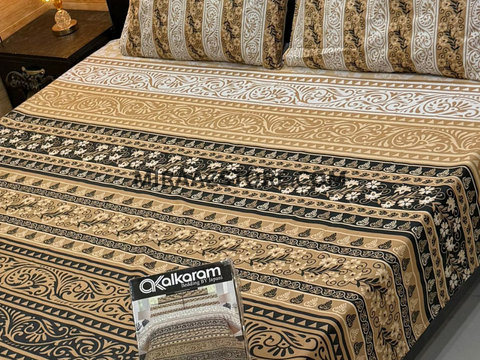 3PC Cotton Bedsheet BS-37