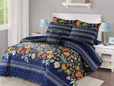 Premium 7 Pcs Comforter Set - CS09