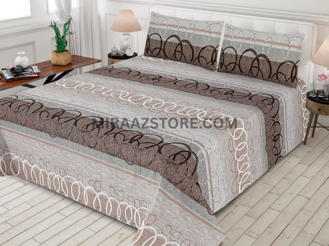 3PC Cotton Bedsheet MS95