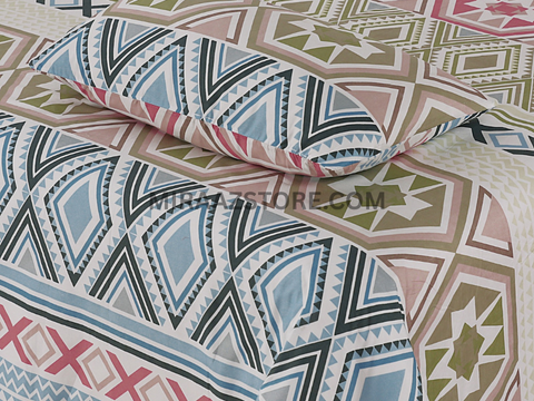 3PC Cotton Bedsheet MS111