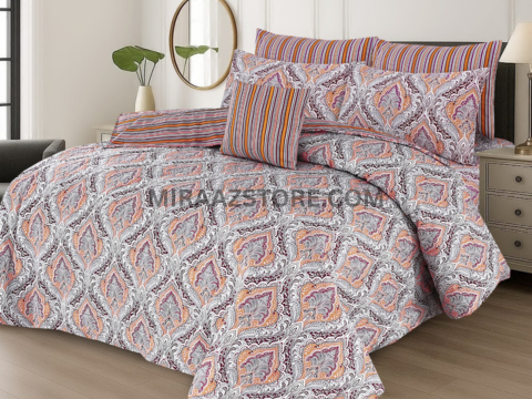Premium 7 Pcs Comforter Set - CS53