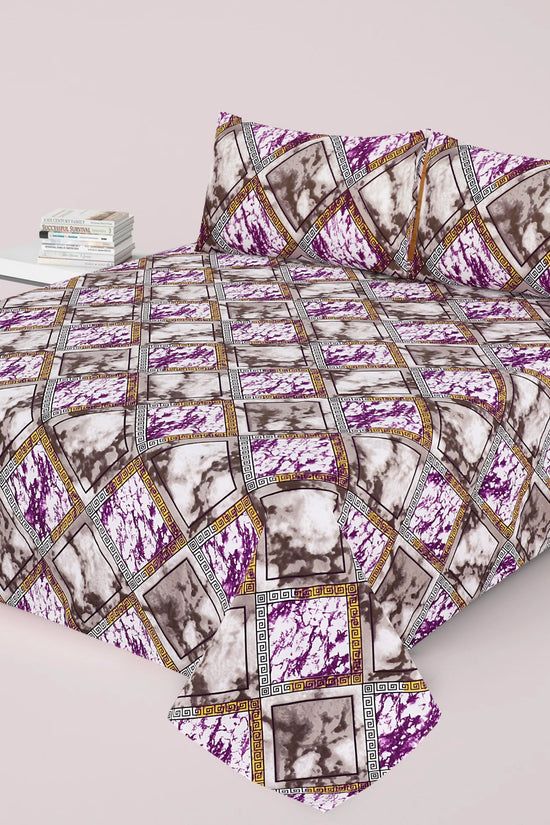 3PC Cotton Bedsheet BD-46