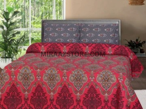 3PC Cotton Bedsheet BS-27