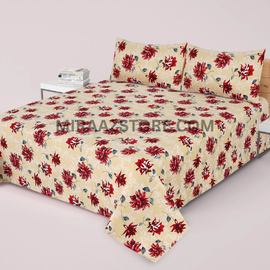 3PC Cotton Bedsheet BD-25