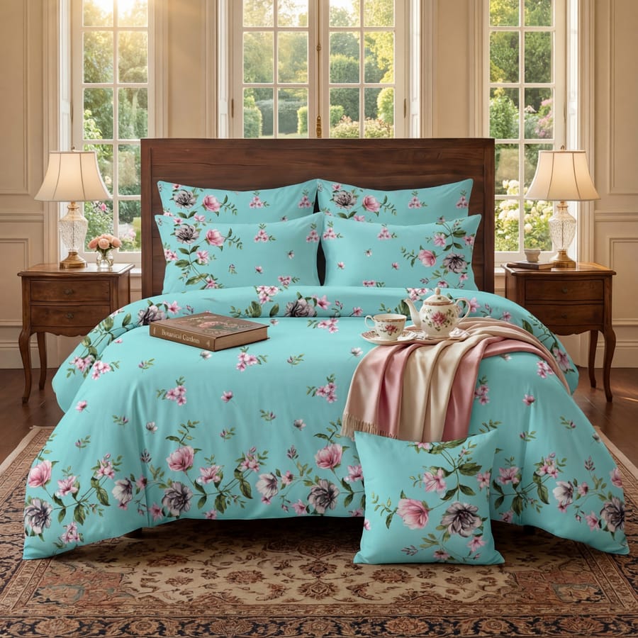 Premium 7 Pcs Comforter Set - CS60
