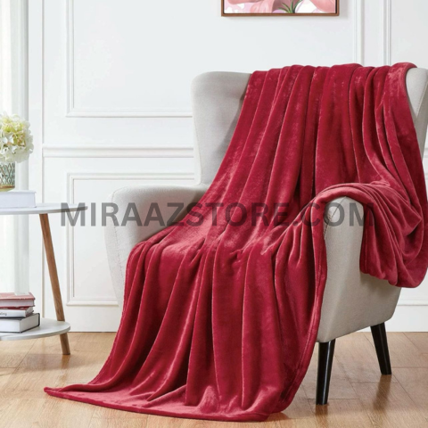 Luxury Ac Blankets-Red