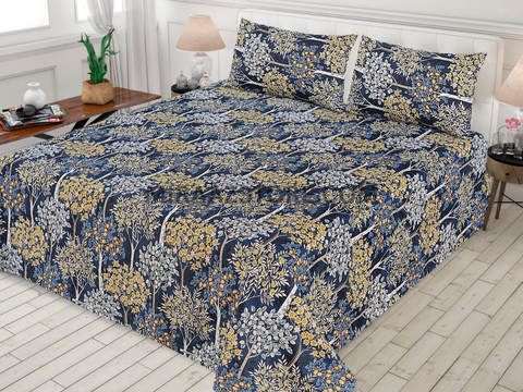 3PC Cotton Bedsheet BS-21