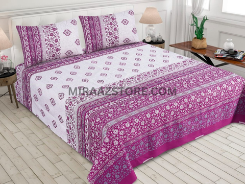 3PC Cotton Bedsheet BS-16