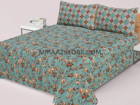 3PC Cotton Bedsheet BS-13
