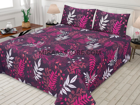 3PC Cotton Bedsheet MS125