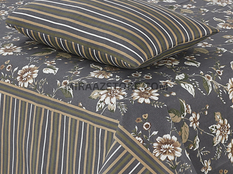 3PC Cotton Bedsheet BS-12