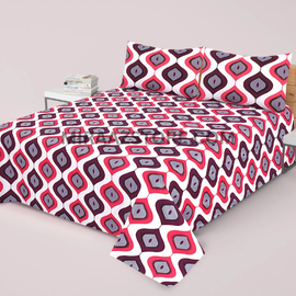 3PC Cotton Bedsheet BD-38