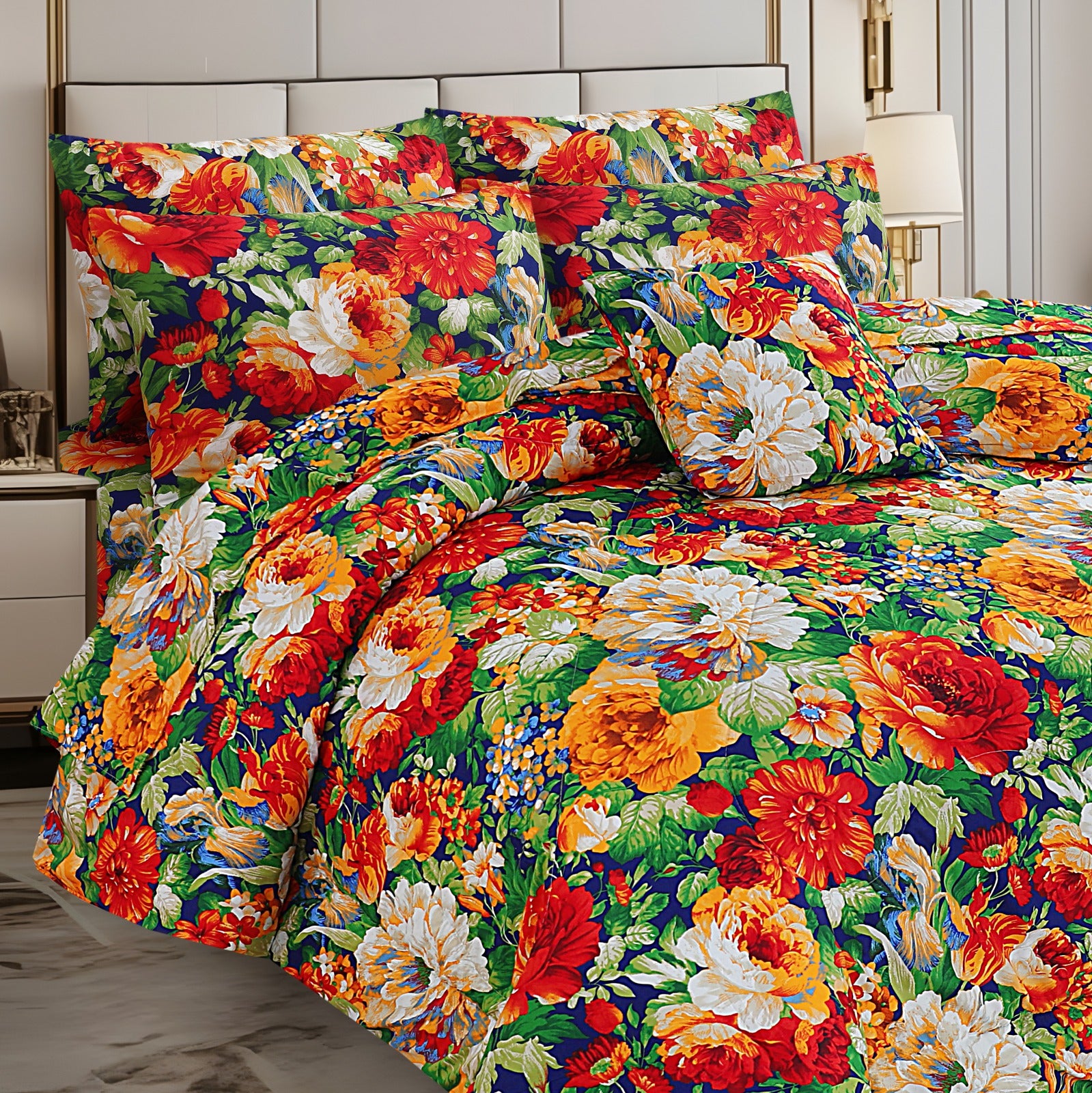 Premium 7 Pcs Comforter Set - CS89