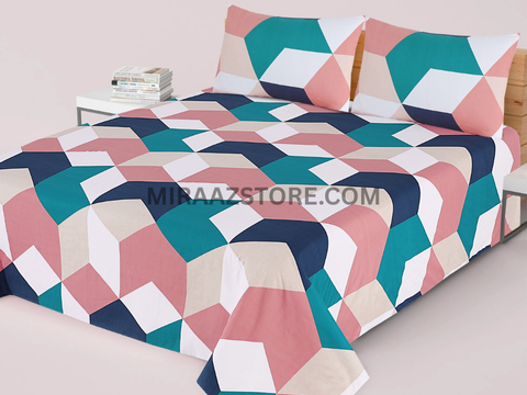 3PC Cotton Bedsheet BS-06