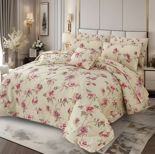 Premium 7 Pcs Comforter Set - CS99
