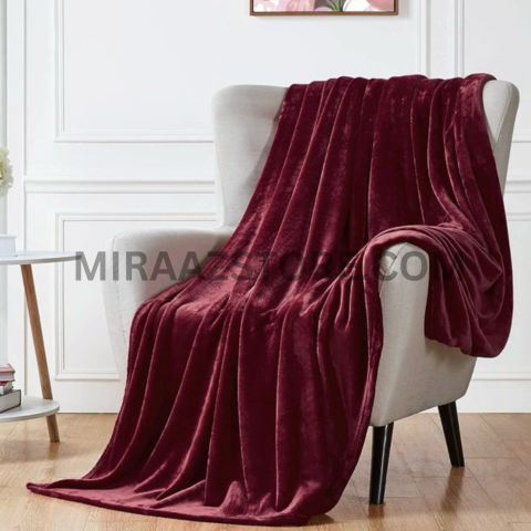 Luxury Ac Blankets-Mehroon