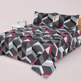 3PC Cotton Bedsheet BD-44
