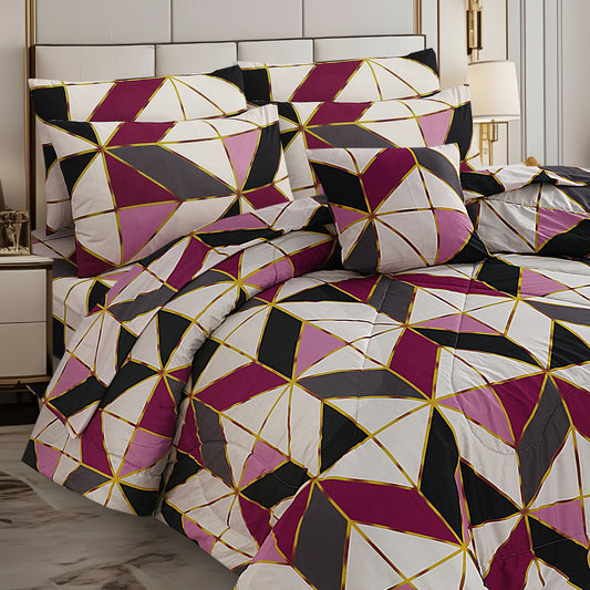 Premium 7 Pcs Comforter Set - CS100