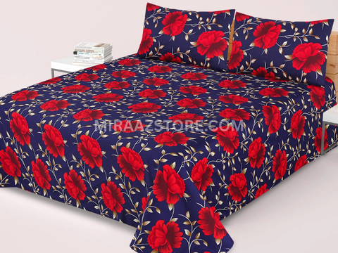 3PC Cotton Bedsheet BS-49