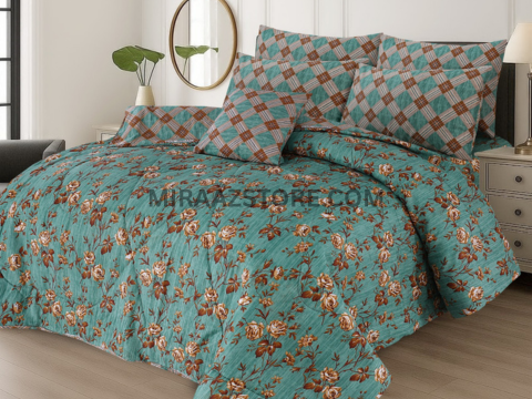 Premium 7 Pcs Comforter Set - CS46