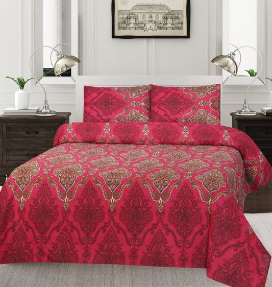3PC Cotton Bedsheet BD-60