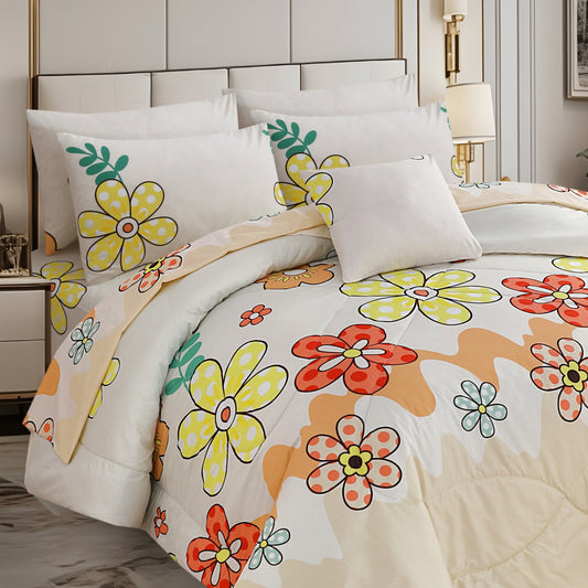 Premium 7 Pcs Comforter Set - CS101