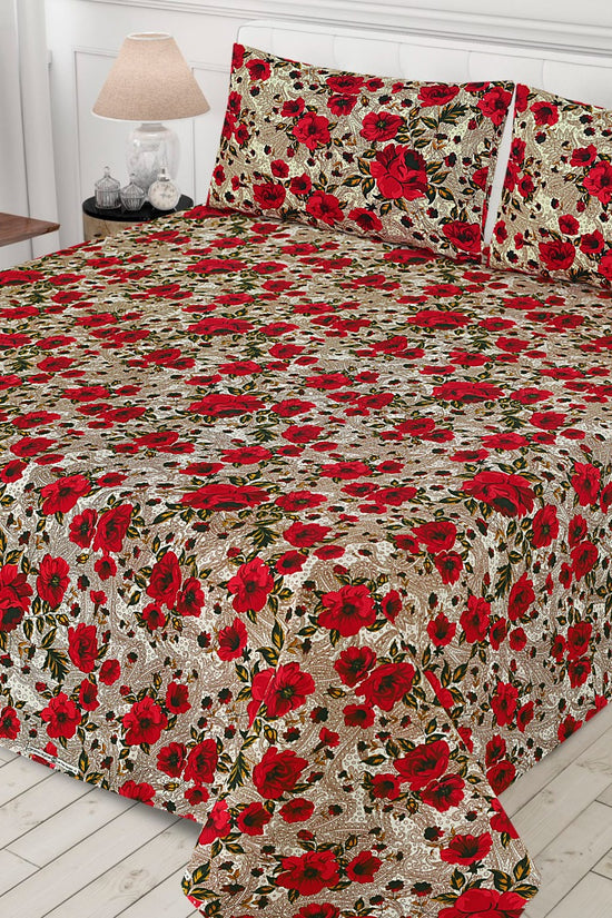 3PC Cotton Bedsheet MS62