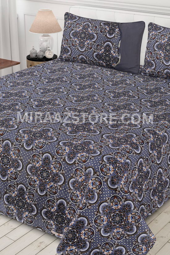 3 Pcs Bed sheet B-038