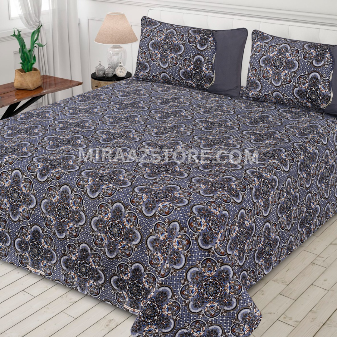 3 Pcs Bed sheet B-038
