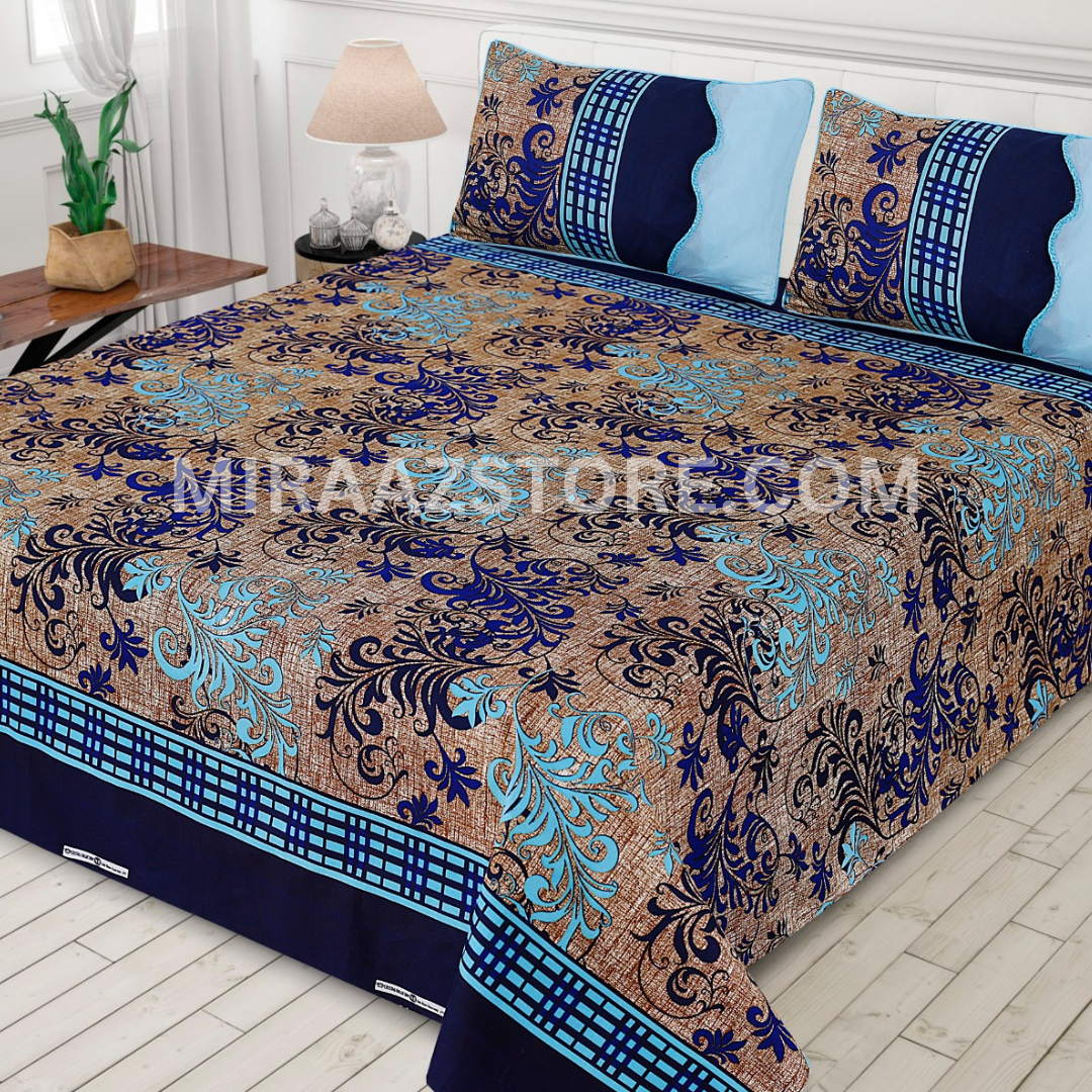 3 Pcs Bed sheet B-7