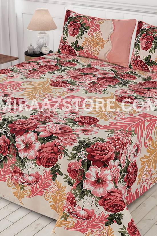 3 Pcs Bed sheet B-4