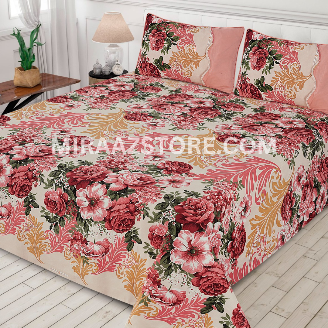 3 Pcs Bed sheet B-4