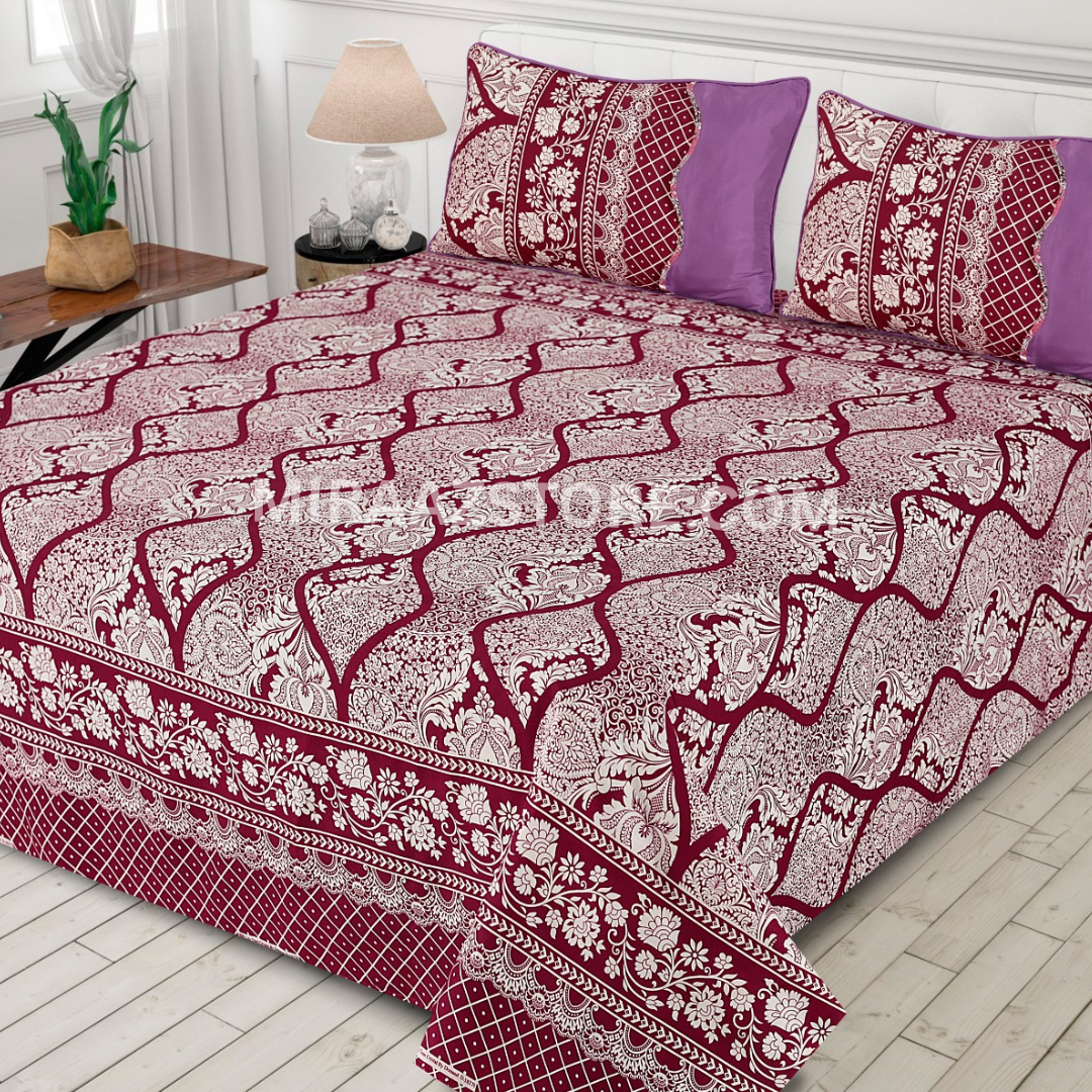3 Pcs Bed sheet B-028